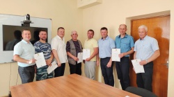 Заместитель министра спорта Поморья Андрей Гибадуллин обсудил развитие спорта в Холмогорском округе