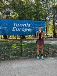 Теннисистка Милана Юрьева стала победительницей турнира Tennis Europe