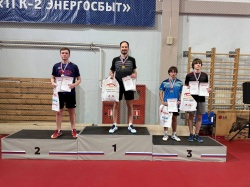 Вячеслав Самодумов и Полина Пестрикова – чемпионы Поморья по настольному теннису