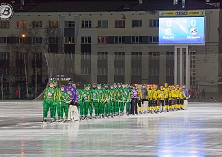 Игры чемпионата России по хоккею с мячом